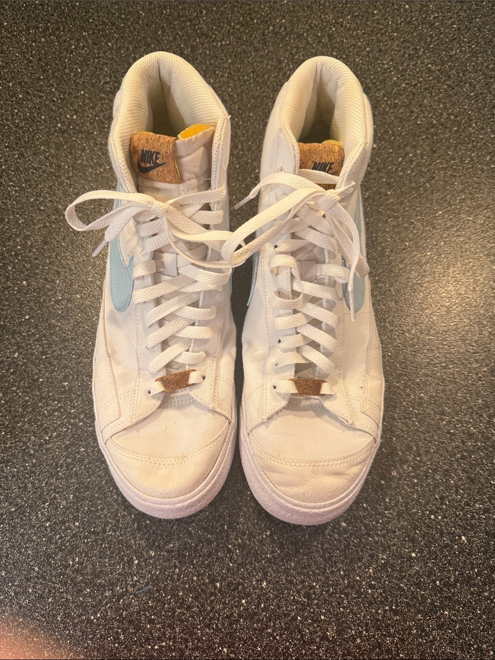 Nike Blazer Mid '77 SE 'Indigo' high-top sneakers - size 10.5 embroidered